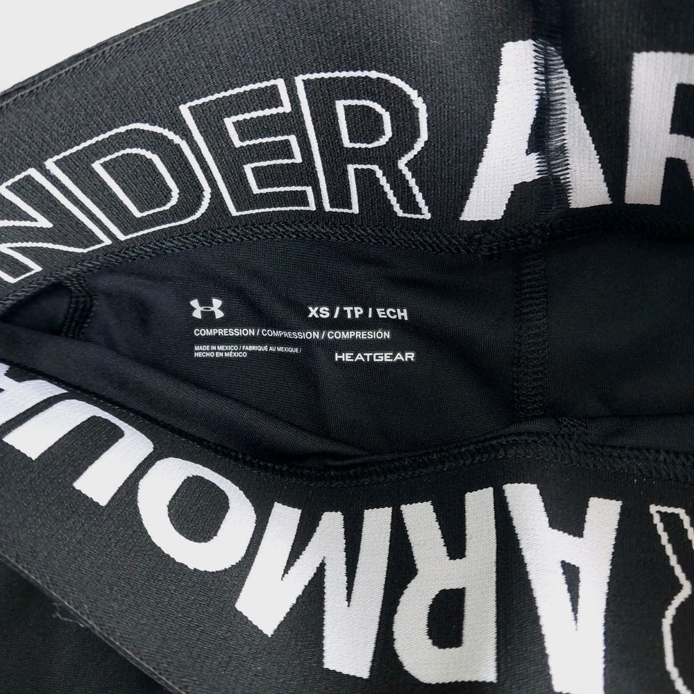Under Armour Shorts Women's L Black 3" Team Shorty Compression Active‎ size XS - Picture 4 of 7